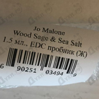Отзывы Jo Malone Wood Sage & Sea Salt