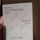 Отзыв Maison Francis Kurkdjian Amyris