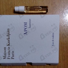 Духи Apom от Maison Francis Kurkdjian