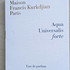 Отзыв Maison Francis Kurkdjian Aqua Universalis Forte
