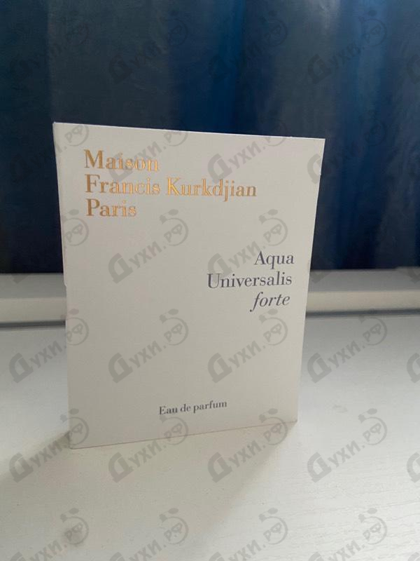 Отзыв Maison Francis Kurkdjian Aqua Universalis Forte Духи Aqua Universalis Forte от Maison Francis Kurkdjian