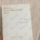 Отзыв Maison Francis Kurkdjian Aqua Universalis