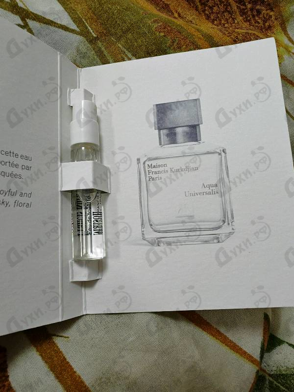 Отзывы Maison Francis Kurkdjian Aqua Universalis
