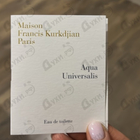 Отзывы Maison Francis Kurkdjian Aqua Universalis