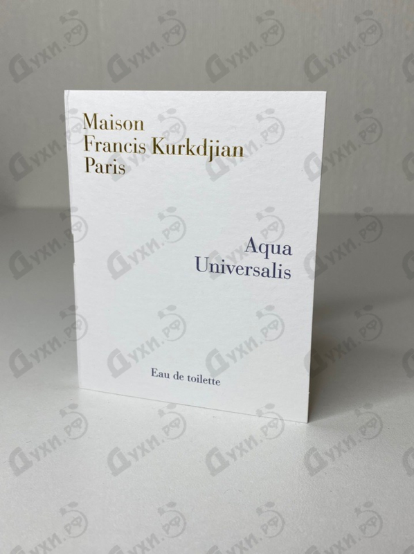 Парфюмерия Aqua Universalis от Maison Francis Kurkdjian