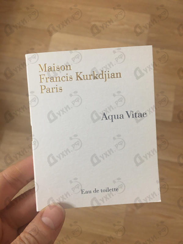 Купить Aqua Vitae от Maison Francis Kurkdjian