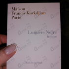 Отзывы Maison Francis Kurkdjian Lumiere Noire