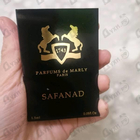 Отзыв Parfums de Marly Safanad