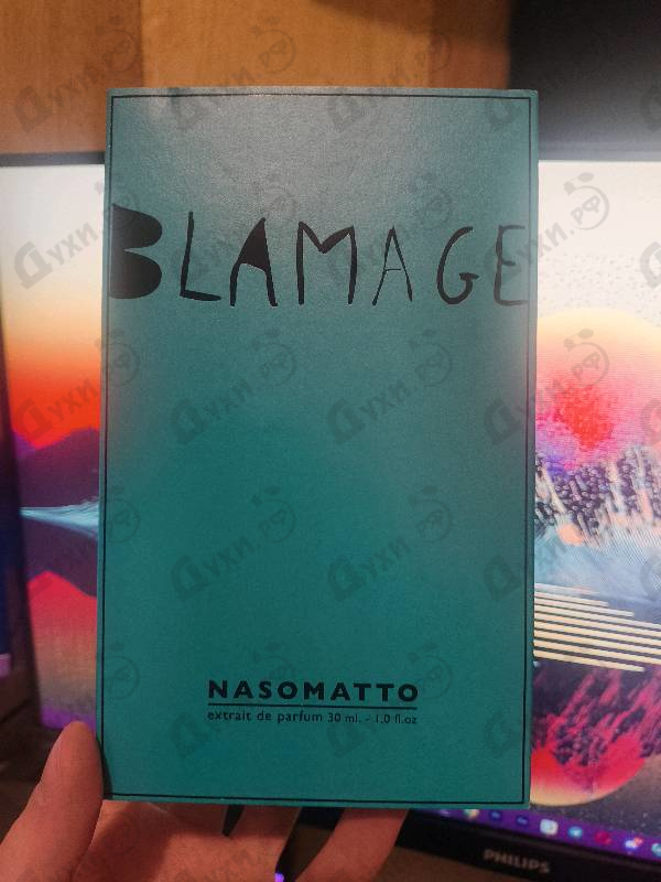 Духи Blamage от Nasomatto