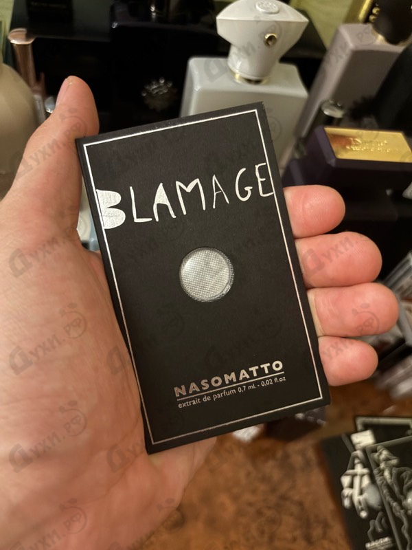 Парфюмерия Blamage от Nasomatto