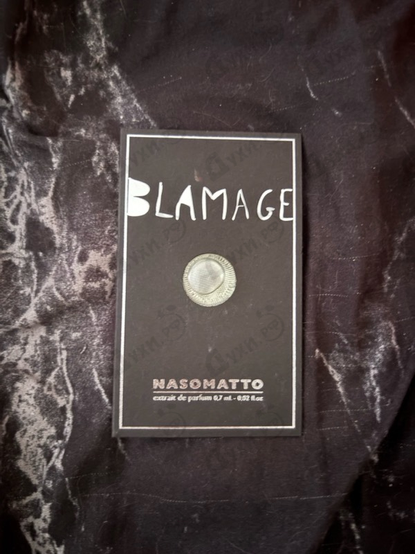 Духи Blamage от Nasomatto
