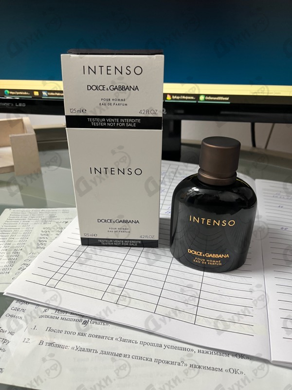 Духи Pour Homme Intenso от Dolce & Gabbana