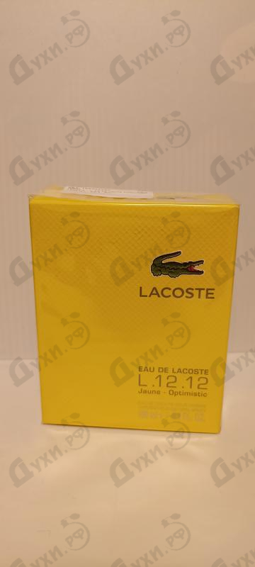Духи L.12.12 Jaune Optimistic от Lacoste