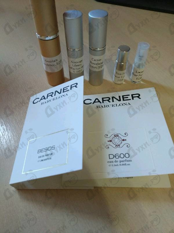Парфюмерия D600 от Carner Barcelona