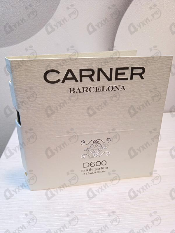 Отзыв Carner Barcelona D600 Духи D600 от Carner Barcelona