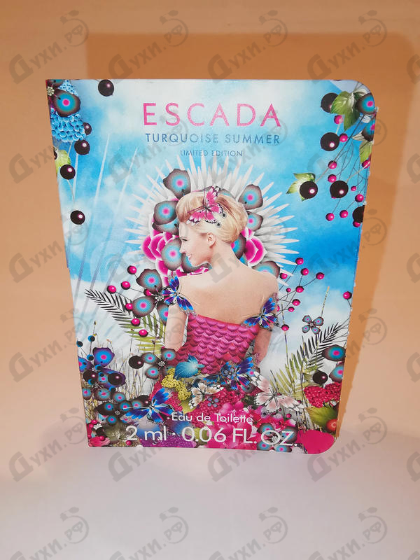 Купить Turquoise Summer от Escada Отзыв Escada Turquoise Summer