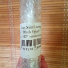 Отзыв Yves Saint Laurent Black Opium