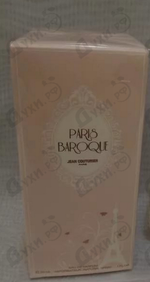 Парфюмерия Paris Baroque от Jean Couturier