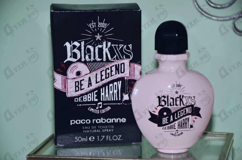 Отзыв Paco Rabanne Black XS Be A Legend Debbie Harry