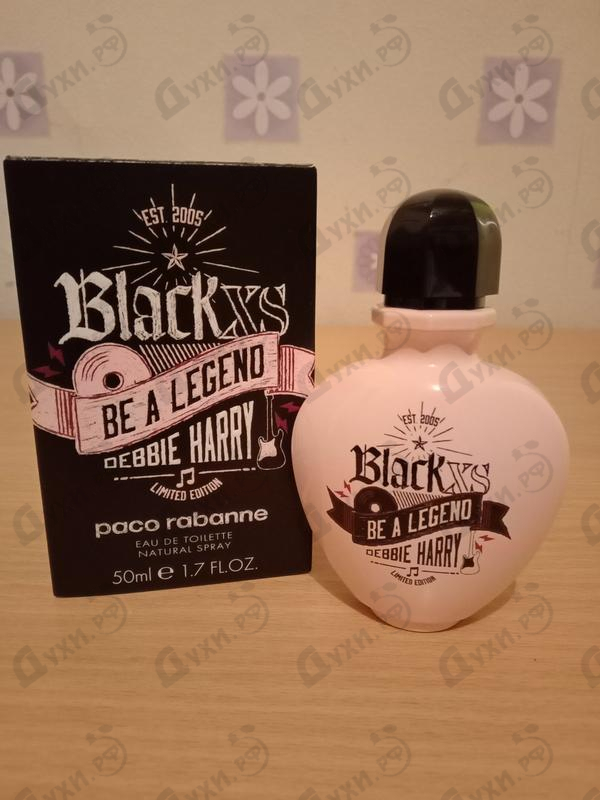 Парфюмерия Black XS Be A Legend Debbie Harry от Paco Rabanne