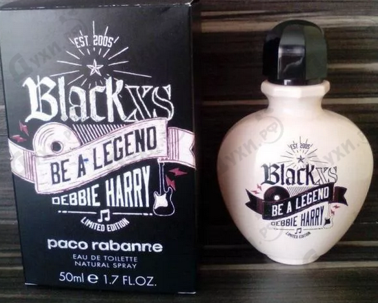 Парфюмерия Paco Rabanne Black XS Be A Legend Debbie Harry