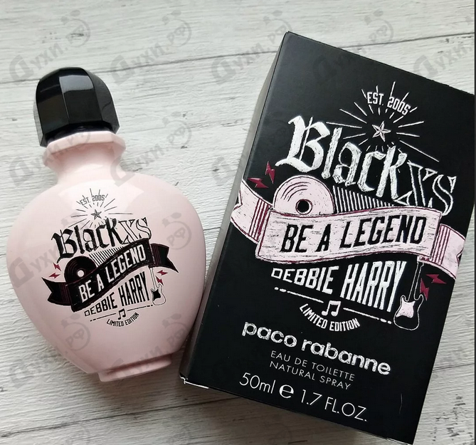 Парфюмерия Black XS Be A Legend Debbie Harry от Paco Rabanne