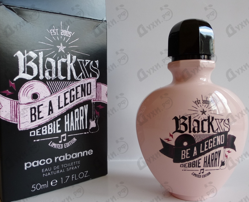 Парфюмерия Paco Rabanne Black XS Be A Legend Debbie Harry Духи Black XS Be A Legend Debbie Harry от Paco Rabanne