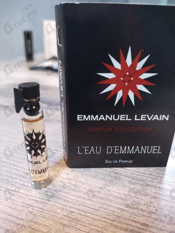 Парфюмерия L'eau D'emmanuel от Emmanuel Levain