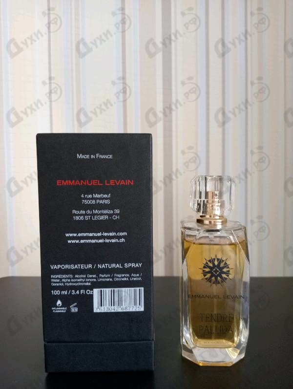 Духи Tendre Pallida от Emmanuel Levain