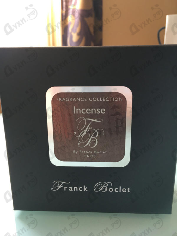 Отзывы Franck Boclet Incense Парфюмерия Incense от Franck Boclet