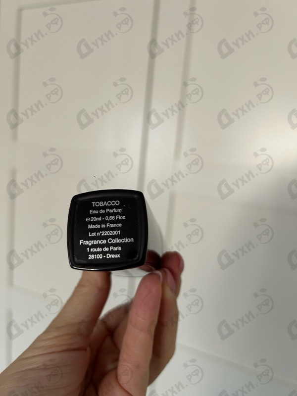 Парфюмерия Tobacco от Franck Boclet