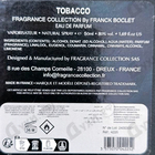 Парфюм Franck Boclet Tobacco