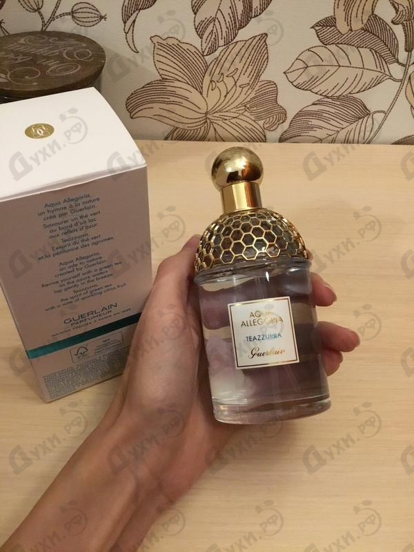 Духи Aqua Allegoria Teazzurra от Guerlain