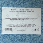 Отзыв Amouage Sunshine
