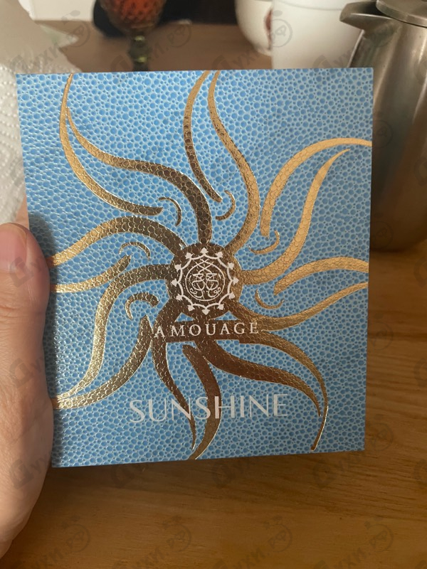 Парфюмерия Sunshine от Amouage