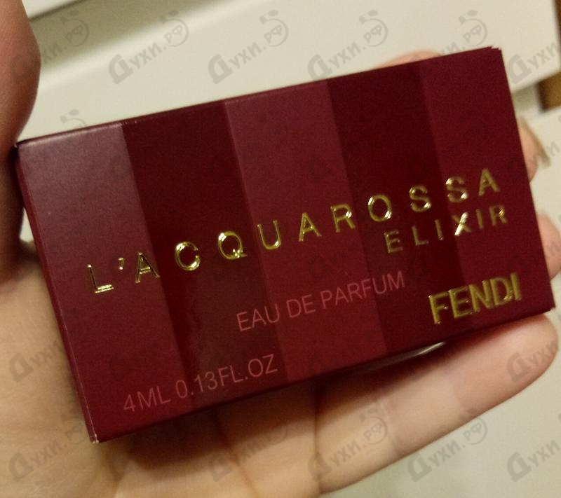 Отзыв Fendi L'acquarossa Elixir