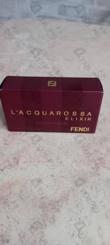 Парфюмерия L'acquarossa Elixir от Fendi