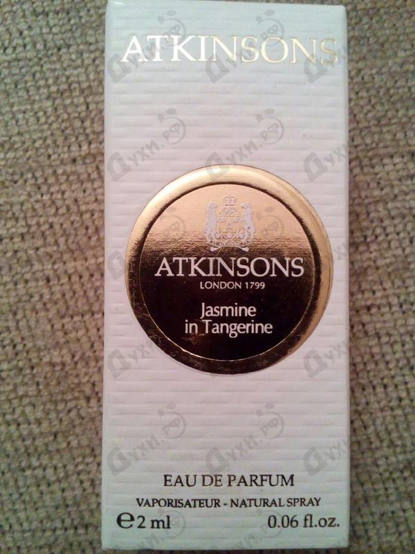 Парфюмерия Atkinsons Jasmine In Tangerine