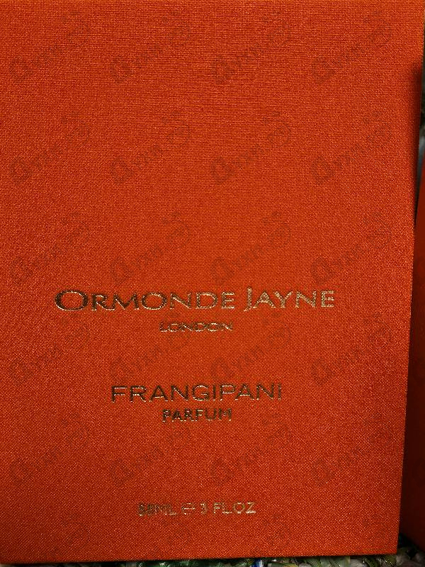 Духи Frangipani от Ormonde Jayne