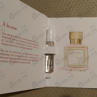 Отзывы Maison Francis Kurkdjian A La Rose