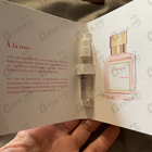 Духи A La Rose от Maison Francis Kurkdjian