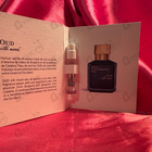 Отзыв Maison Francis Kurkdjian Oud Silk Mood