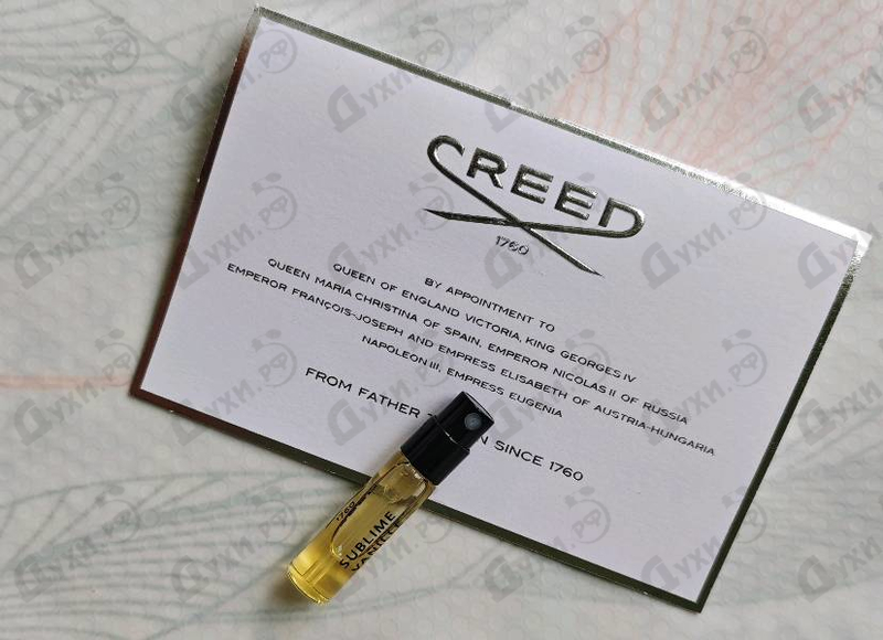 Парфюмерия Sublime Vanille от Creed