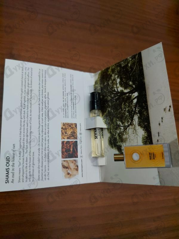 Духи Memo Shams Oud Духи Shams Oud от Memo