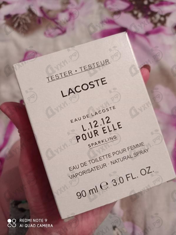 Купить L.12.12 Pour Elle Sparkling от Lacoste