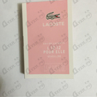 Отзыв Lacoste L.12.12 Pour Elle Sparkling