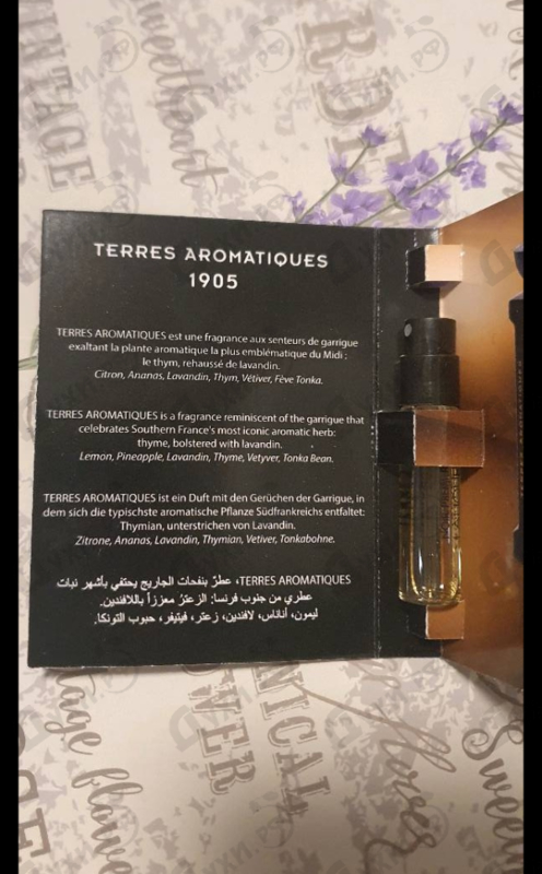 Духи Terres Aromatiques от Lalique