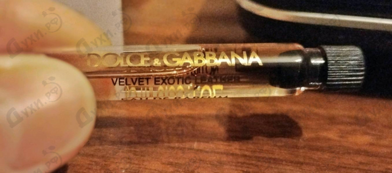 Отзыв Dolce & Gabbana Velvet Exotic Leather