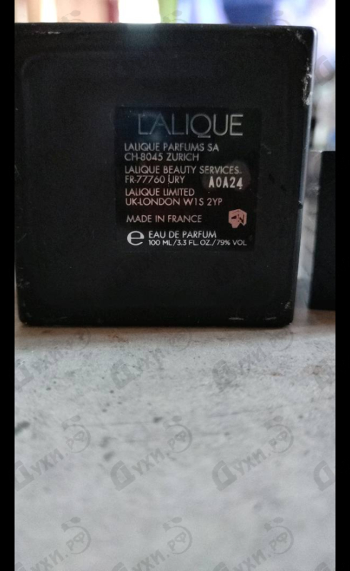 Парфюмерия Encre Noire A L'extreme от Lalique