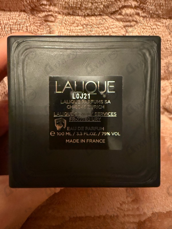 Духи Encre Noire A L'extreme от Lalique